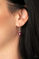 Fluent In Affluence - Purple Paparazzi Necklace