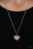 Heart-Warming Glow - Pink Paparazzi Necklace