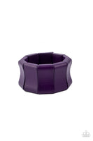 Caribbean Couture - Purple Paparazzi Bracelet