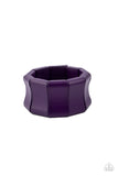 Caribbean Couture - Purple Paparazzi Bracelet