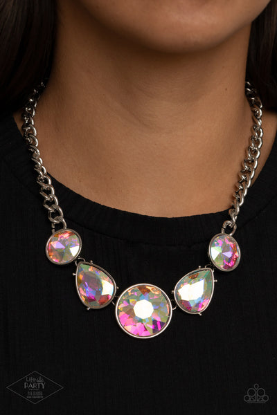 All The Worlds My Stage - Multi Paparazzi Necklace