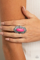 Lotus Oasis - Pink Paparazzi Ring