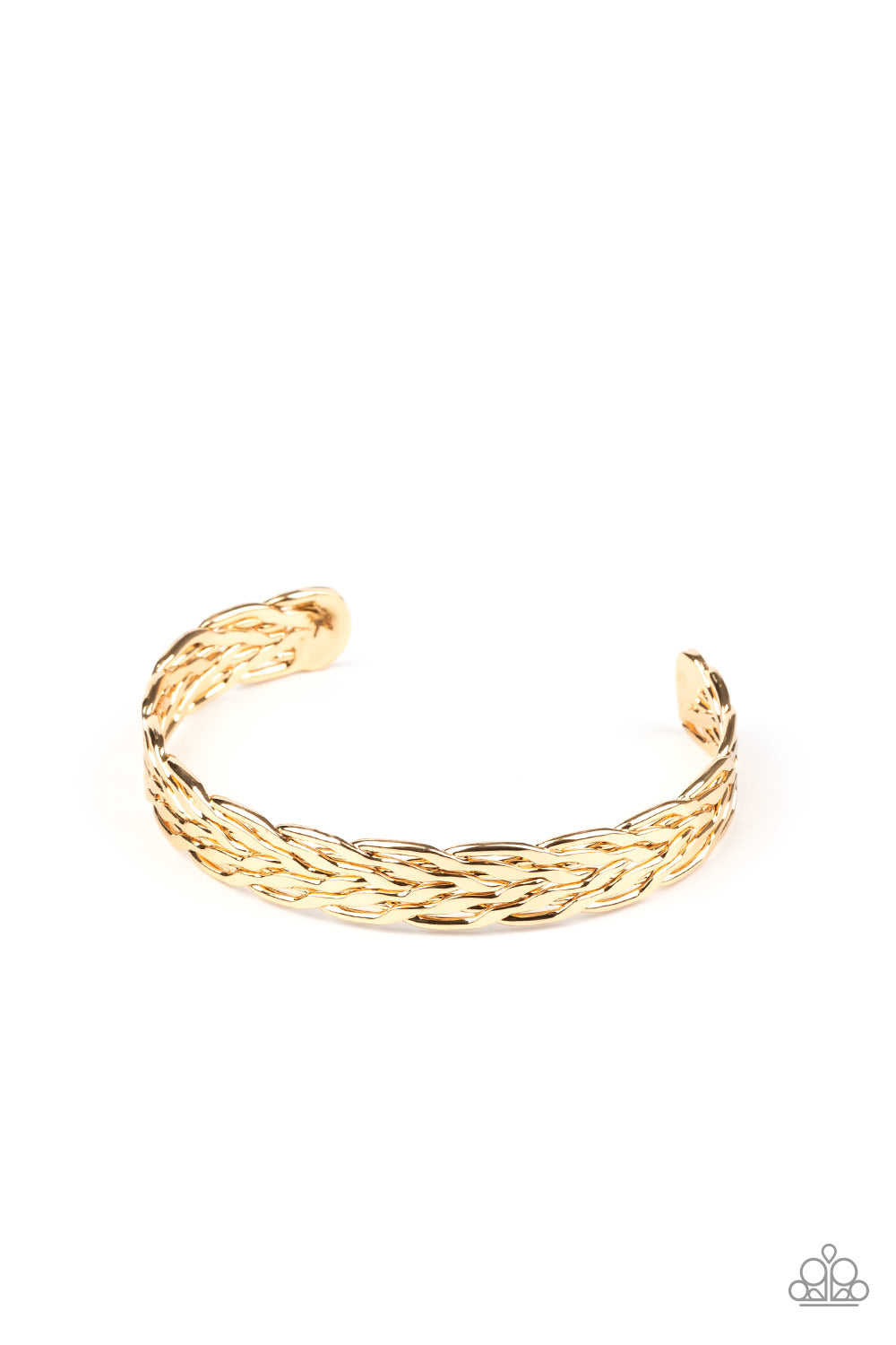 Magnetic Maven - Gold Paparazzi Bracelet