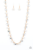 Go-Getter Gleam - Gold Paparazzi Necklace