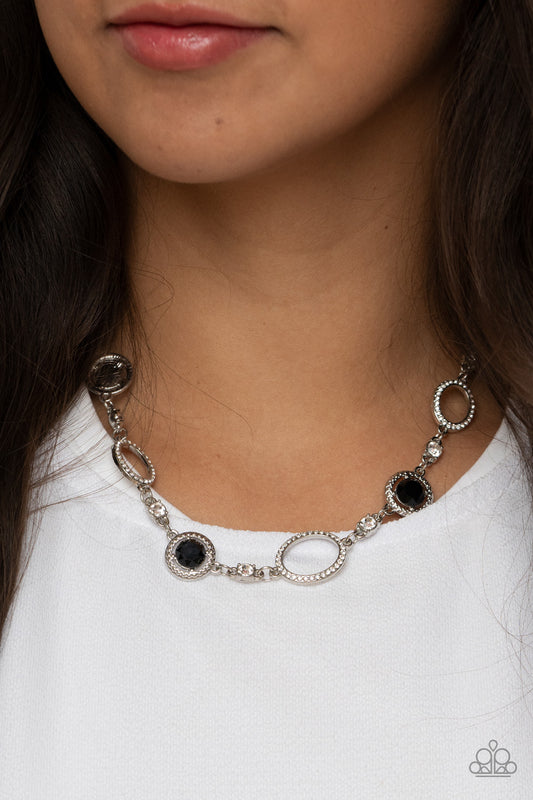 Pushing Your LUXE - Black Paparazzi Necklace