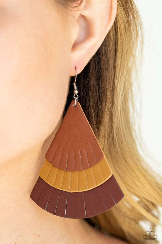 Huge Fanatic Multi Paparazzi Earrings