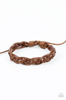 Time To Hit The RODEO - Brown Paparazzi Bracelet