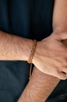 Time To Hit The RODEO - Brown Paparazzi Bracelet