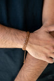 Time To Hit The RODEO - Brown Paparazzi Bracelet