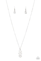 With All Your HEARTS - White Paparazzi Necklace