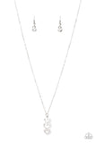 With All Your HEARTS - White Paparazzi Necklace