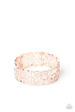 Namaste Gardens - Rose Gold Paparazzi Bracelet