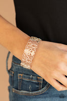 Namaste Gardens - Rose Gold Paparazzi Bracelet
