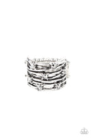 Revved Up Radiance - Silver Paparazzi Ring