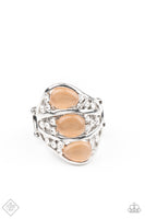 Underrated Shimmer - Orange Paparazzi Ring