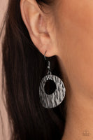 Warped Perceptions - Black Paparazzi Earrings