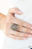FRILL Out! - Blue Paparazzi Ring