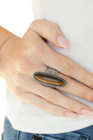 Ultra Luminary - Brown Paparazzi Ring