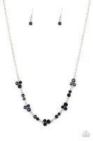 Gorgeously Glistening - Blue Paparazzi Necklace