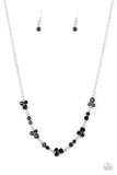 Gorgeously Glistening - Blue Paparazzi Necklace