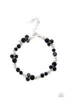 Social GLISTENING - Blue Paparazzi Bracelet