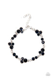 Social GLISTENING - Blue Paparazzi Bracelet