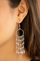 Dazzling Delicious - Pink Paparazzi Earrings