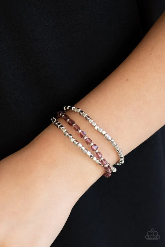 Mix and Mash Purple Paparazzi Bracelet