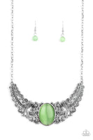 Celestial Eden - Green Paparazzi Necklace