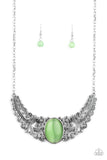 Celestial Eden - Green Paparazzi Necklace