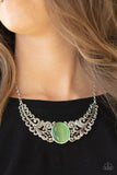 Celestial Eden - Green Paparazzi Necklace