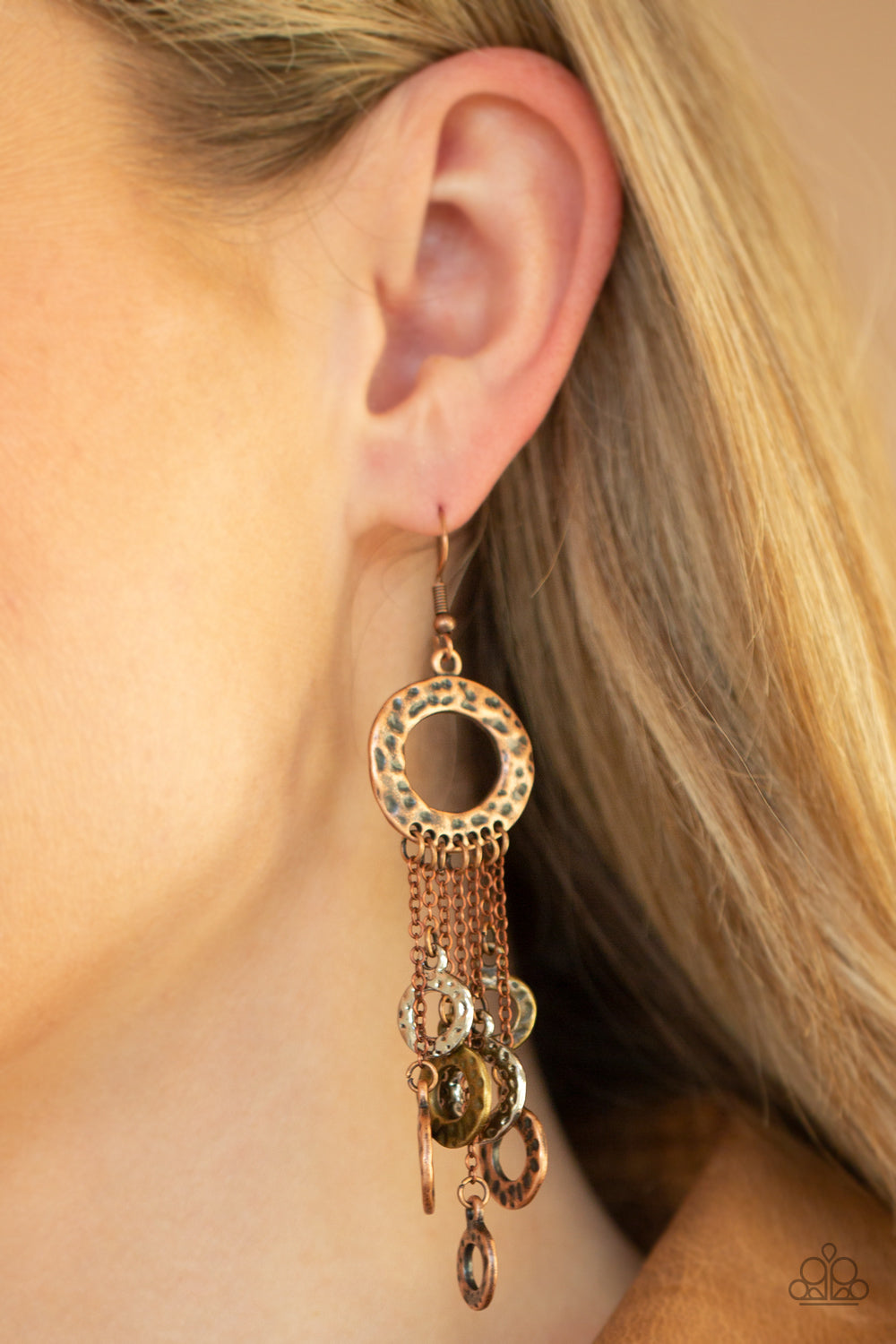 Right Under Your NOISE - Multi Paparazzi Earrings