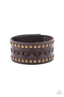 A ROAM With A View - Brown Paparazzi Urban Bracelet