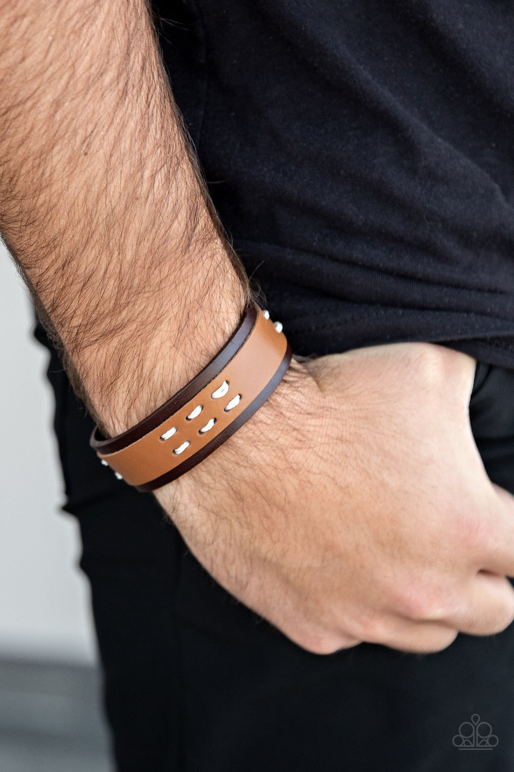 Blaze A Trail - Brown Paparazzi Urban Bracelet