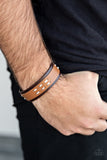 Blaze A Trail - Brown Paparazzi Urban Bracelet