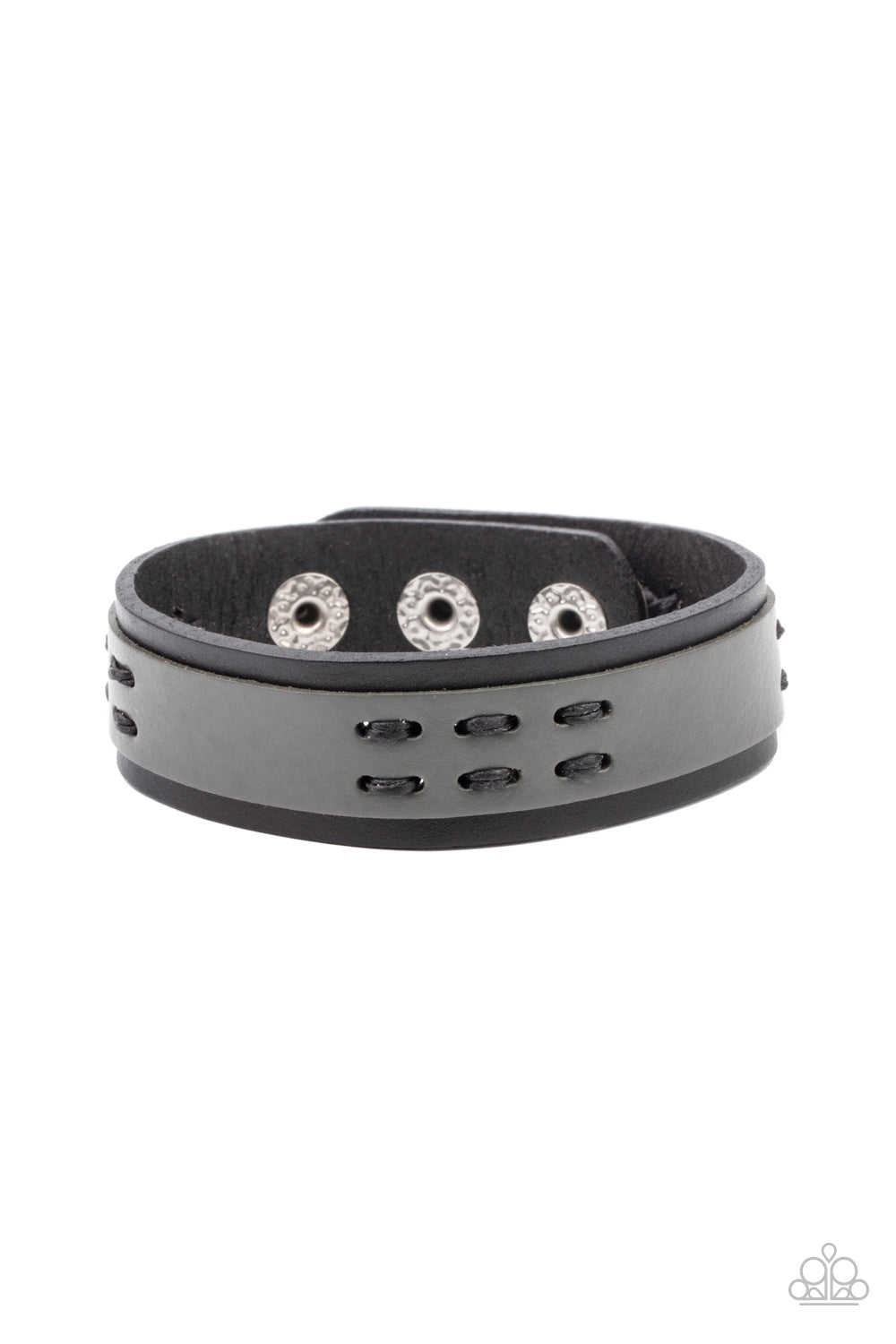 Blaze A Trail - Black Paparazzi Bracelet