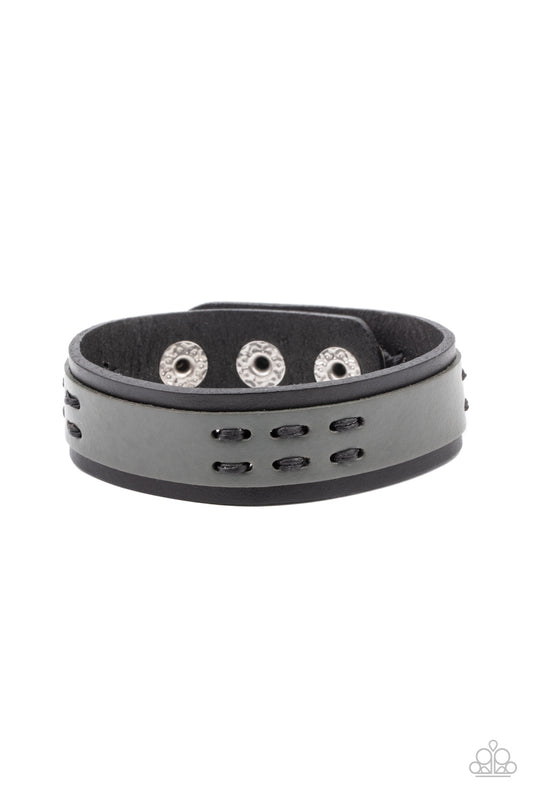 Blaze A Trail - Black Paparazzi Bracelet