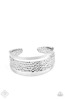Jungle Jingle - Silver Paparazzi Cuff Bracelet