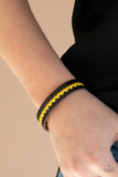 Made With Love - Yellow Paparazzi Bracelet