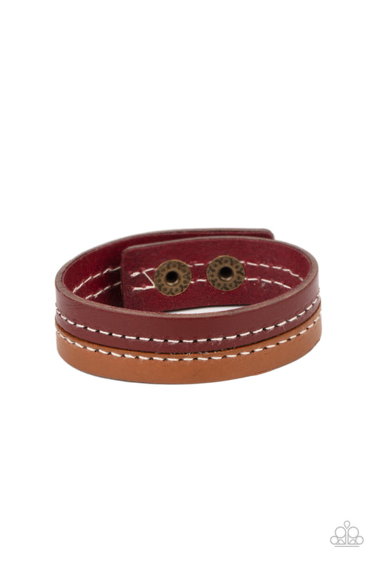 Simply Safari - Brown Paparazzi Bracelet