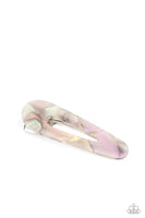Walking on HAIR - Silver Paparazzi Hair Clip