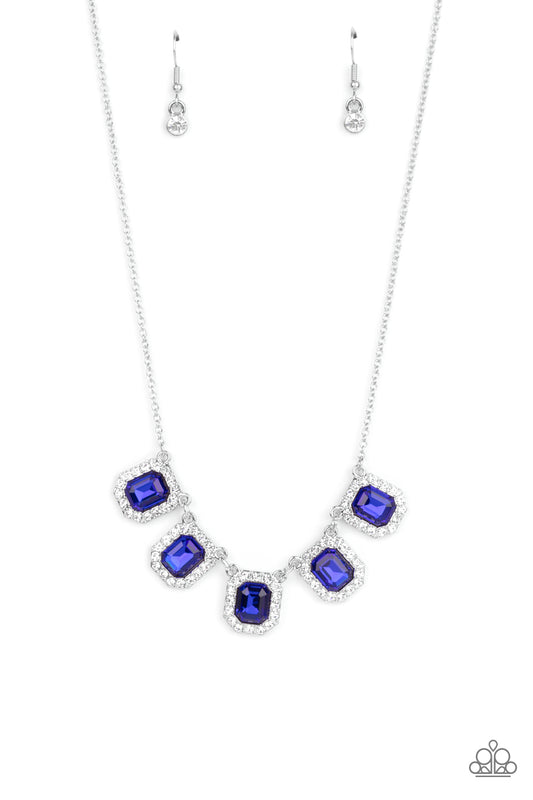 Next Level Luster - Blue Paparazzi Necklace