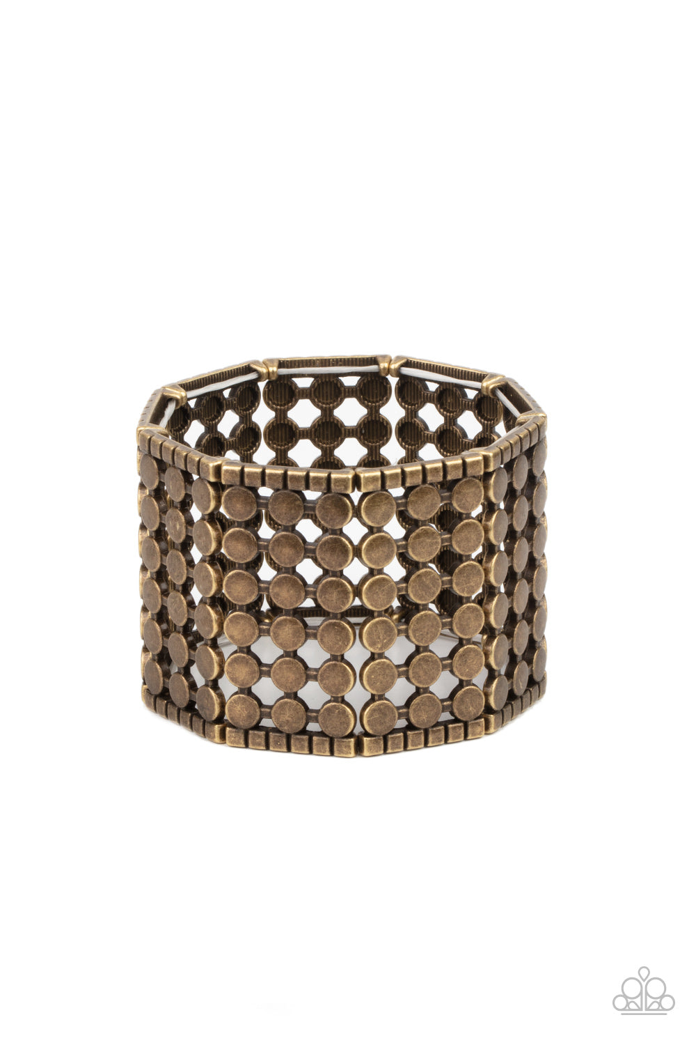 Cool and CONNECTED - Brass Paparazzi Bracelet