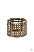 Cool and CONNECTED - Brass Paparazzi Bracelet