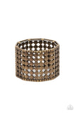 Cool and CONNECTED - Brass Paparazzi Bracelet