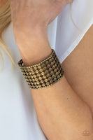 Cool and CONNECTED - Brass Paparazzi Bracelet