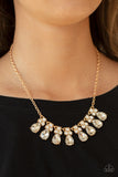 Sparkly Ever After - Gold Paparazzi Necklace