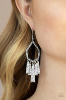Museum Find - Silver Paparazzi Earrings