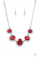 The Queen Demands It - Red Paparazzi Necklace