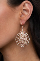 Tour de Taj Mahal - Rose Gold Paparazzi Earrings